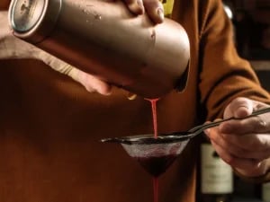 Finmasket fjeder si 2i1, guld tallerken, Barfly - Billede 2