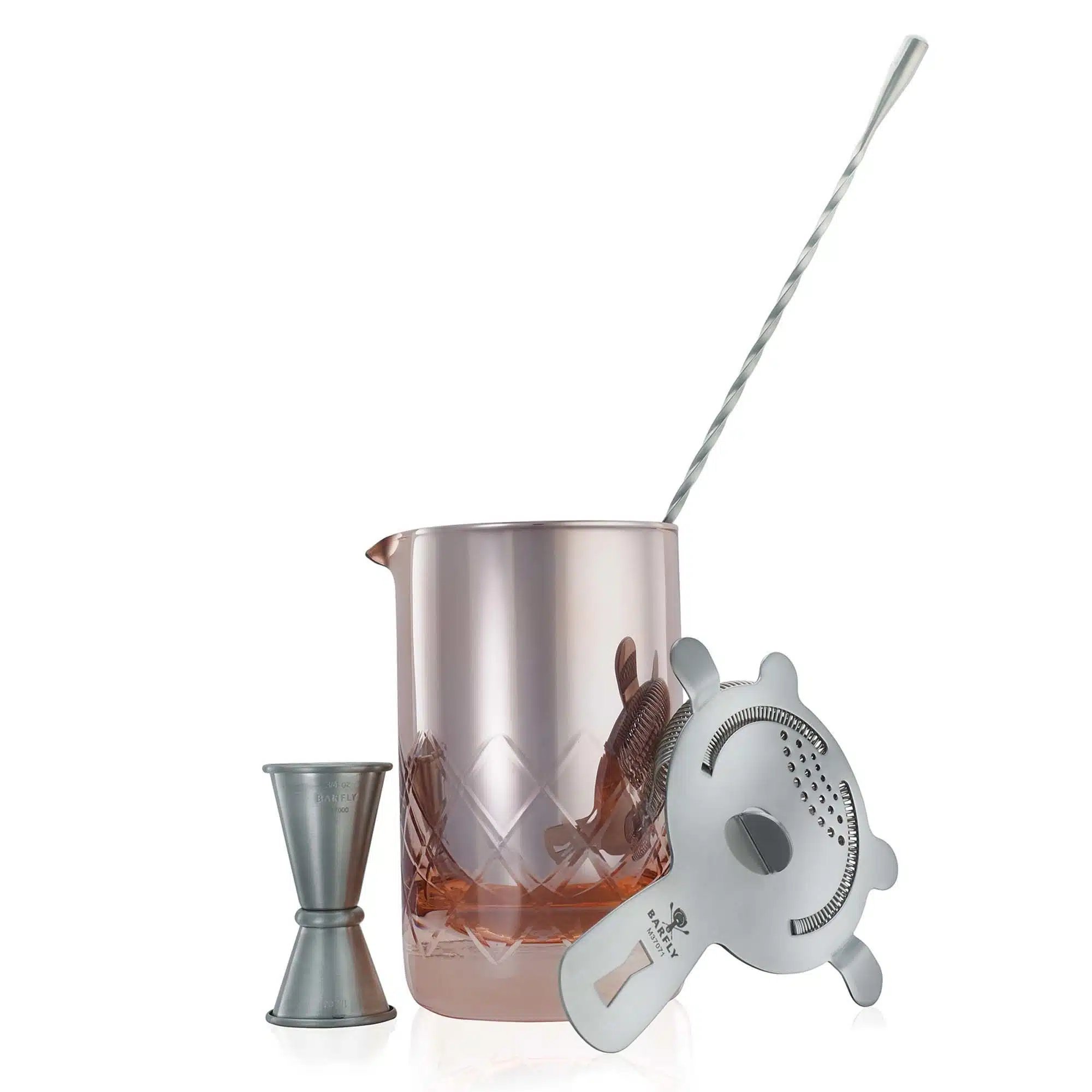 Blandingsglas, 500 ml, rose, Barfly - Billede 5