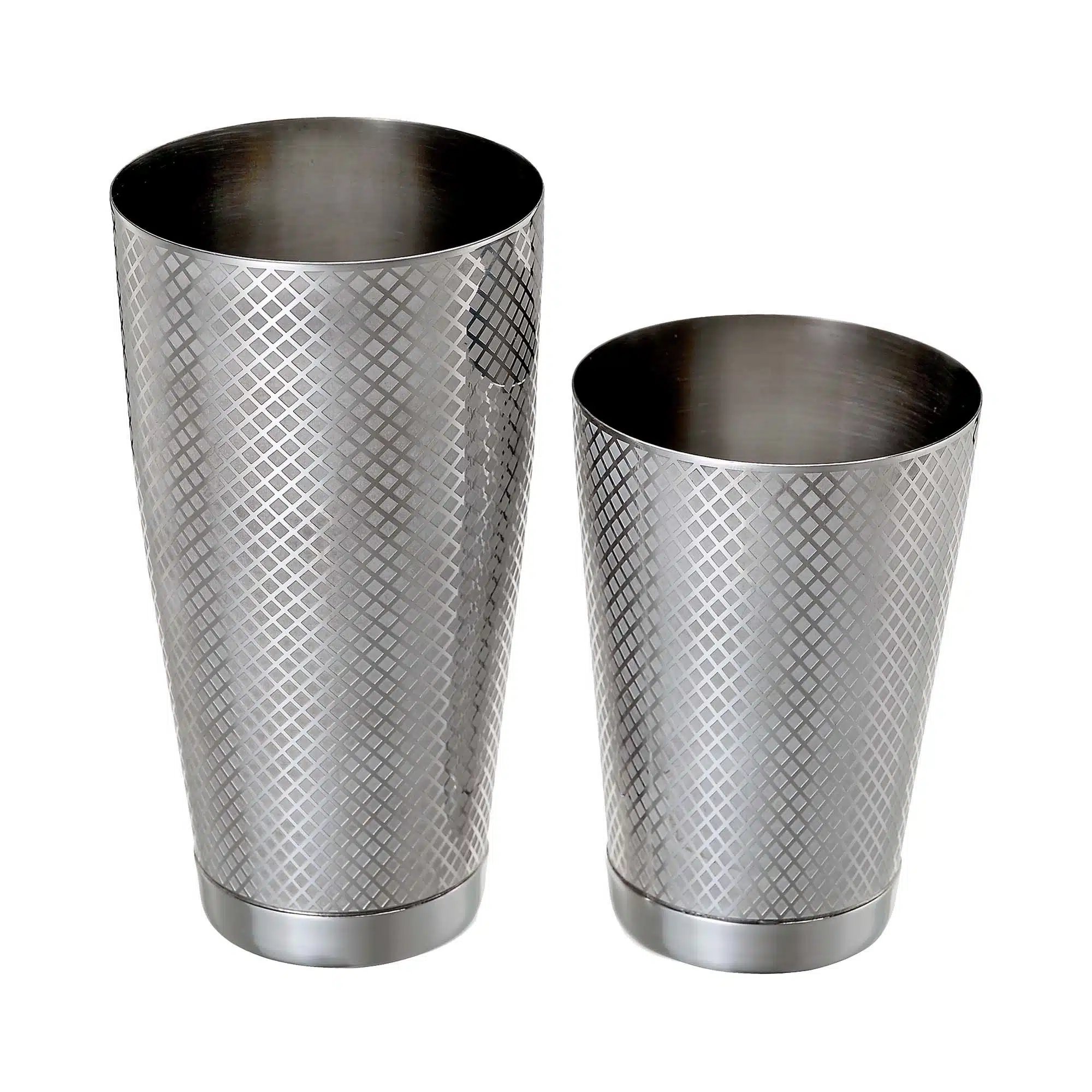 Diamond Lattice shaker/dåse sæt, rustfrit stål, Barfly - Billede 5