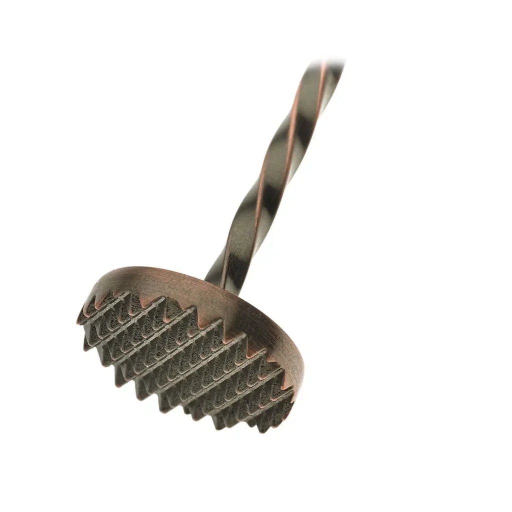 Bar ske med muddler, 300mm, antik kobber, Barfly - Billede 3