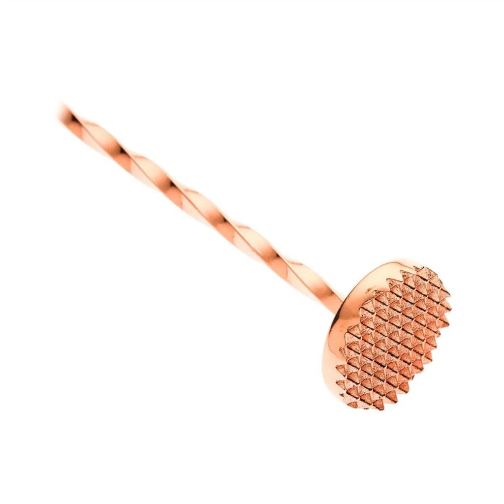 Bar ske med muddler, 300mm, kobber tallerken, Barfly - Billede 4