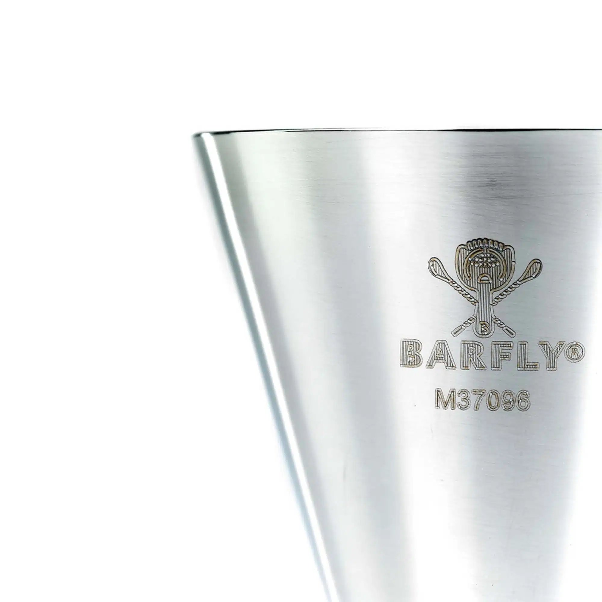 Slim Style jigger, rustfrit stål m/guld bånd, 2 oz., Barfly - Billede 5