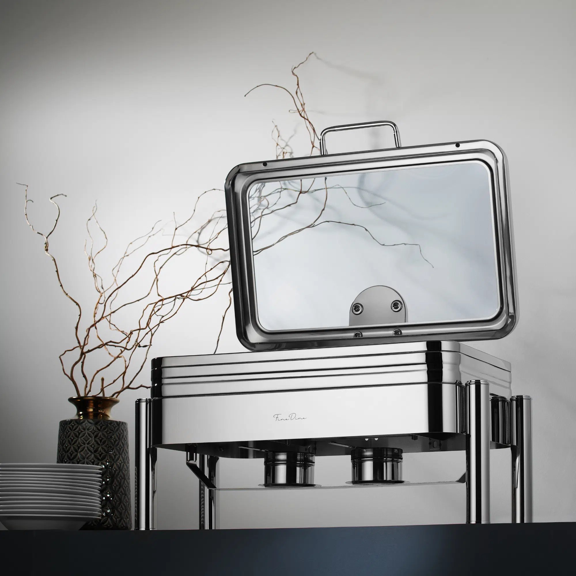 Ramme til De Luxe Eco GN2 / 3 chafing dish - Billede 4