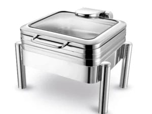 Fremragende chafing dish med glaslåg GN 1/1 - Billede 3