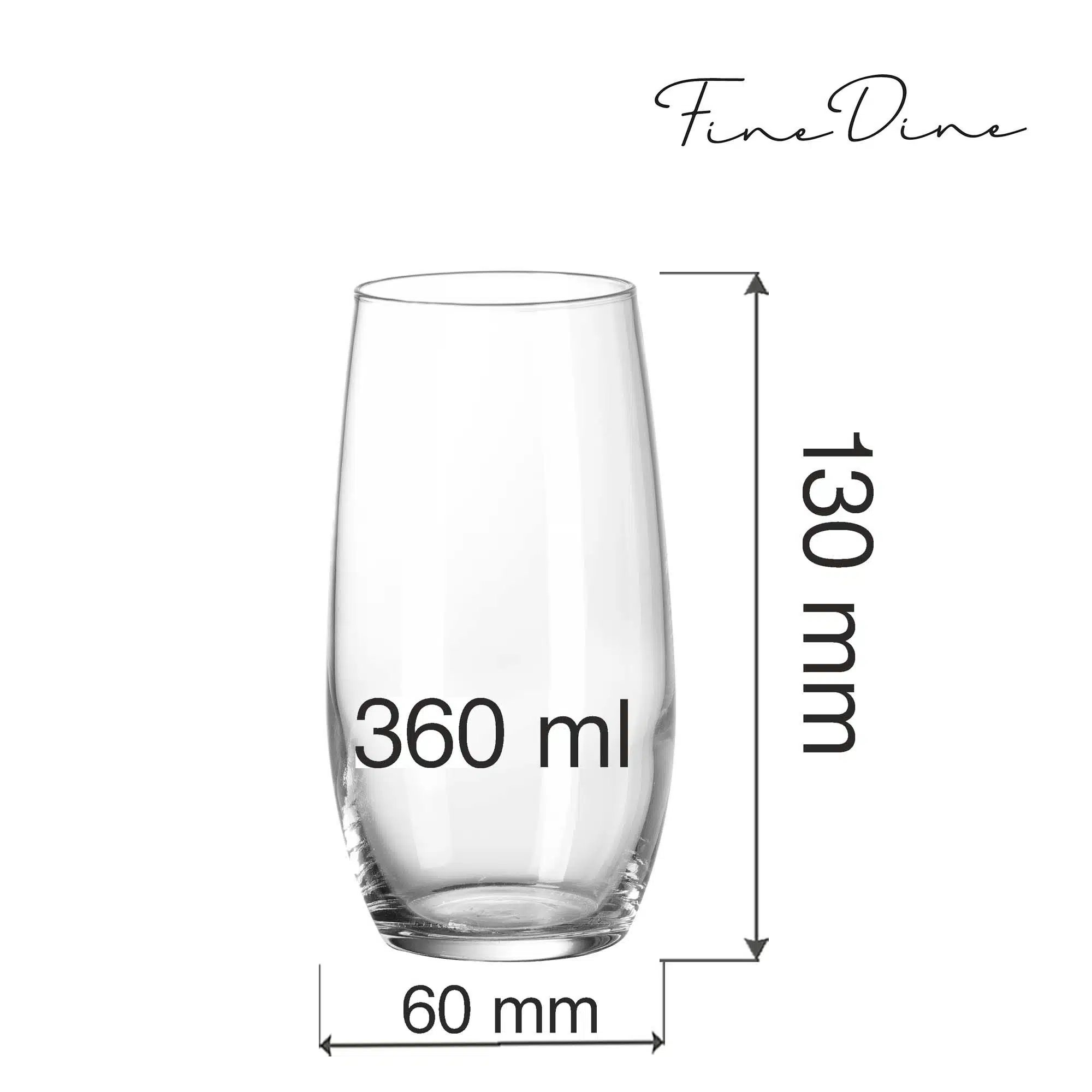 Cantare highball glas, 360ml - Billede 3