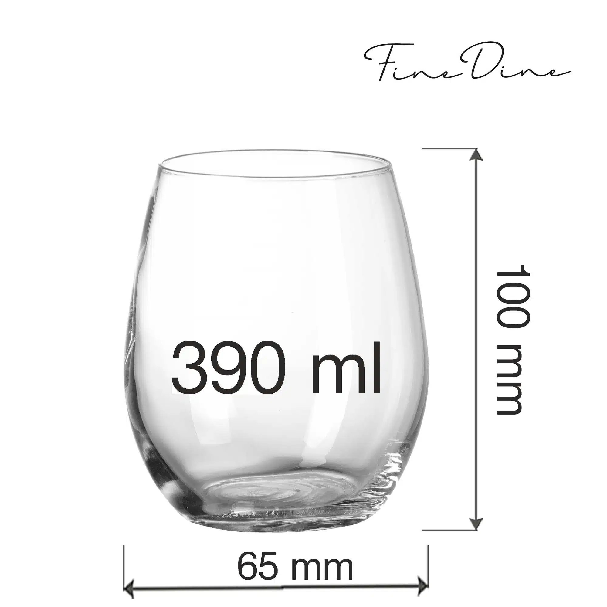 Cantare lowball glas, 390ml - Billede 5