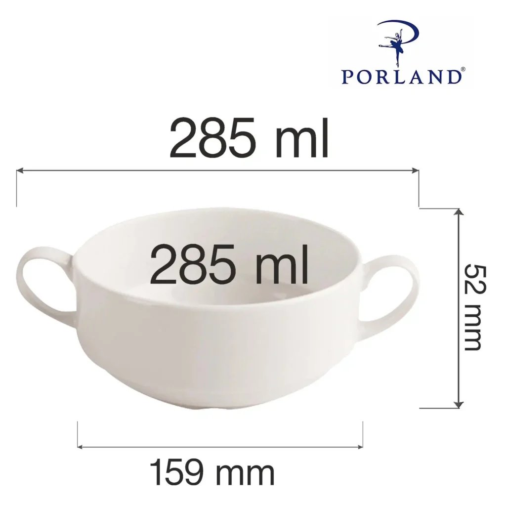 Dove suppegryde med ører, 285ml - Billede 2