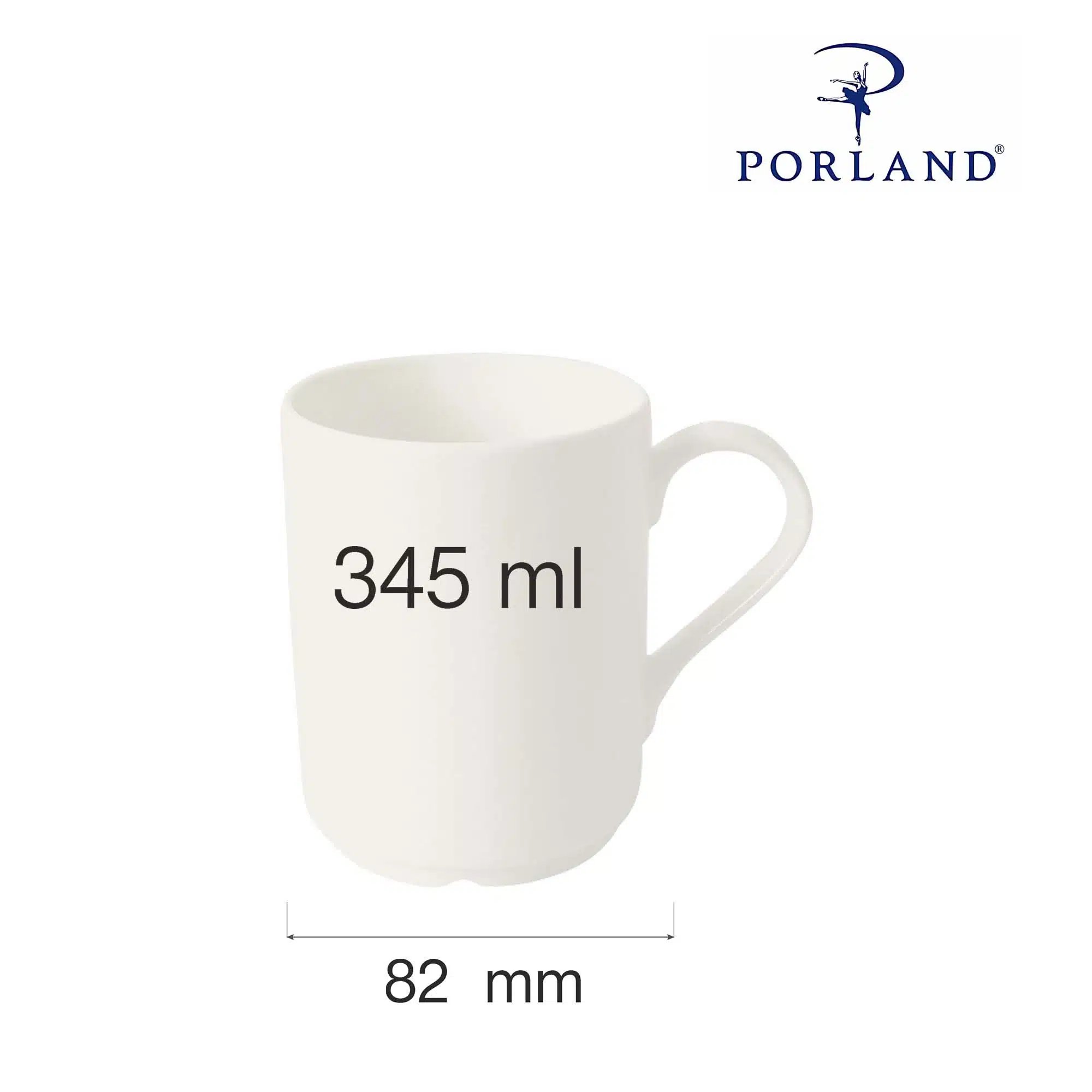 Dove stabelbare krus, 345ml - Billede 3