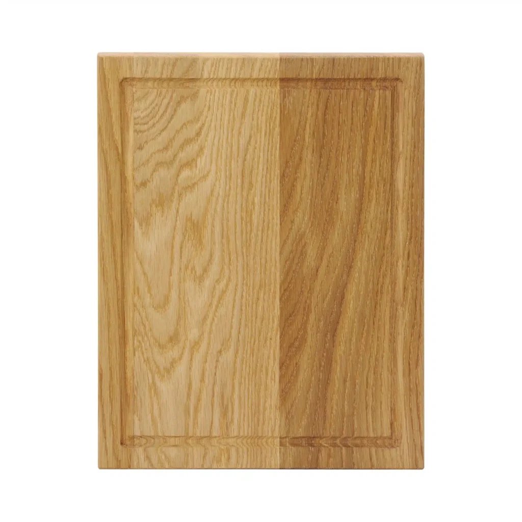 Madeira træserveringsbræt, 270x350x22mm - Billede 3