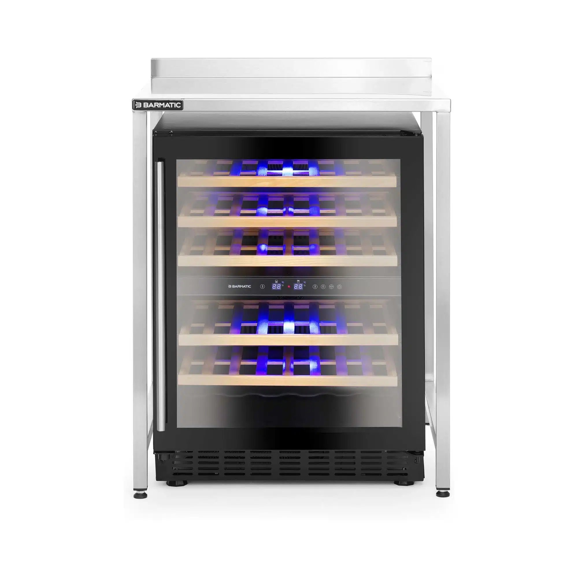 Barbord konstruktion Oxygen, 700x650x(H)900 mm, Barmatic - Billede 2