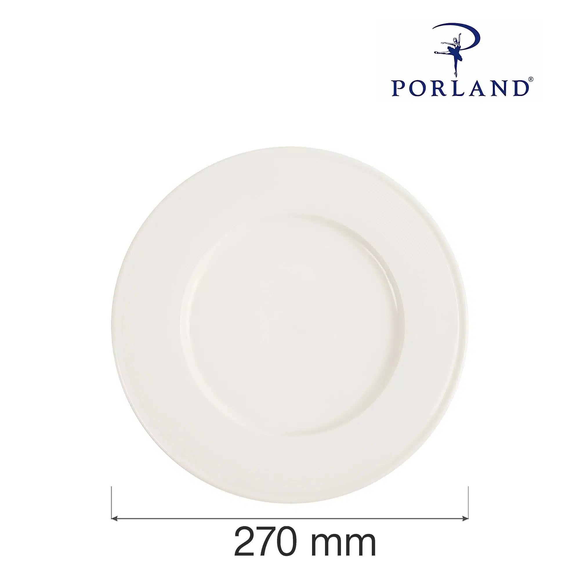 Line flad tallerken, 270 mm - Billede 2