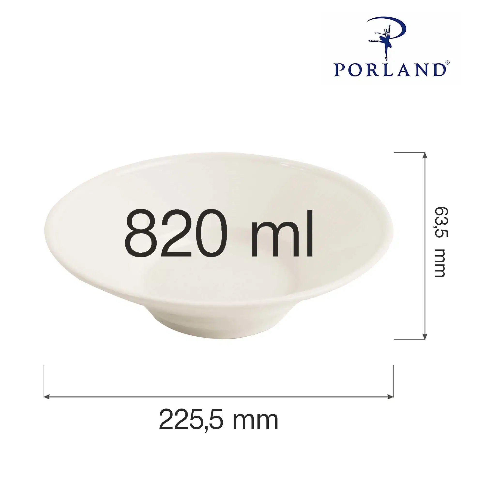 Line skål, 220 mm - Billede 2