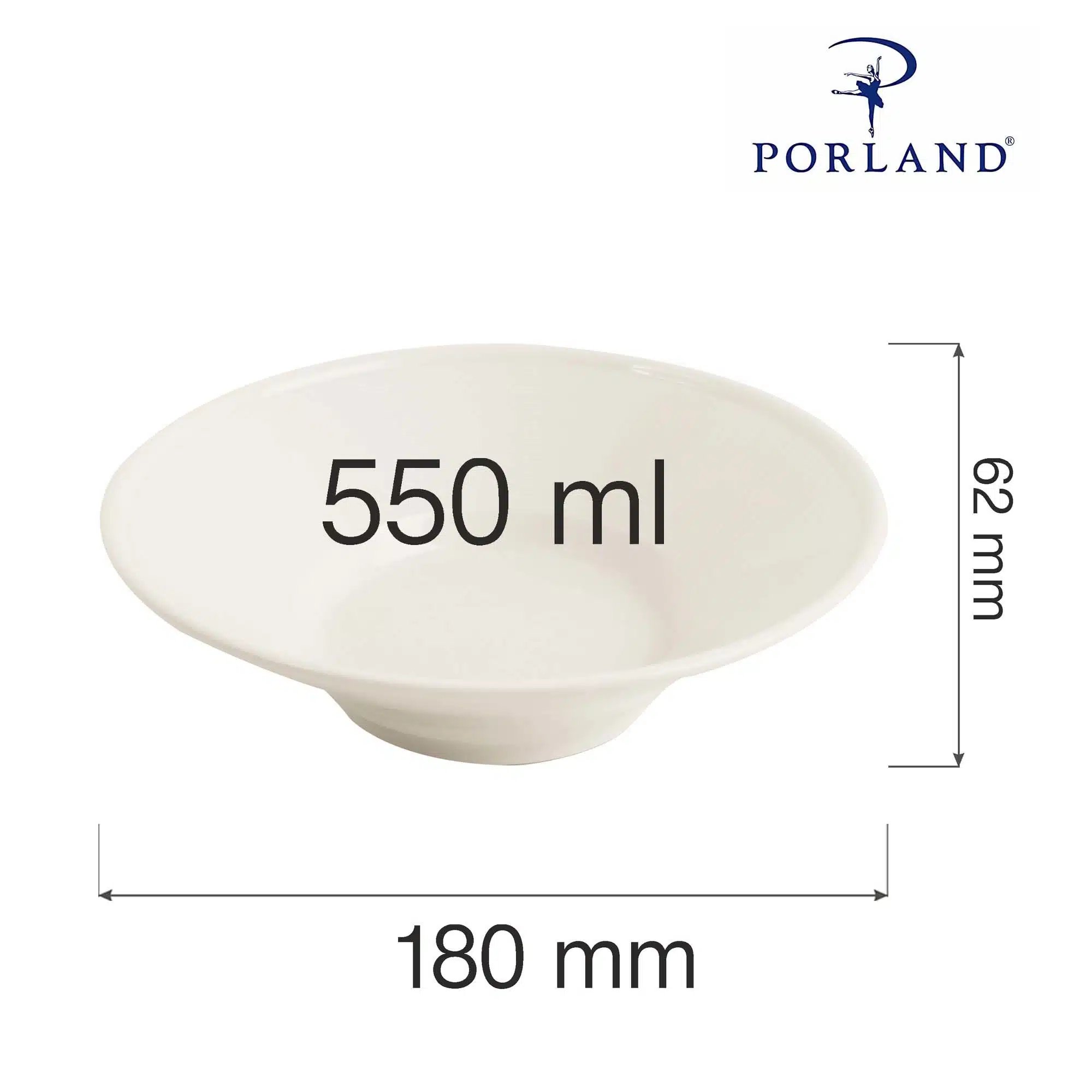 Line skål, 180 mm - Billede 2