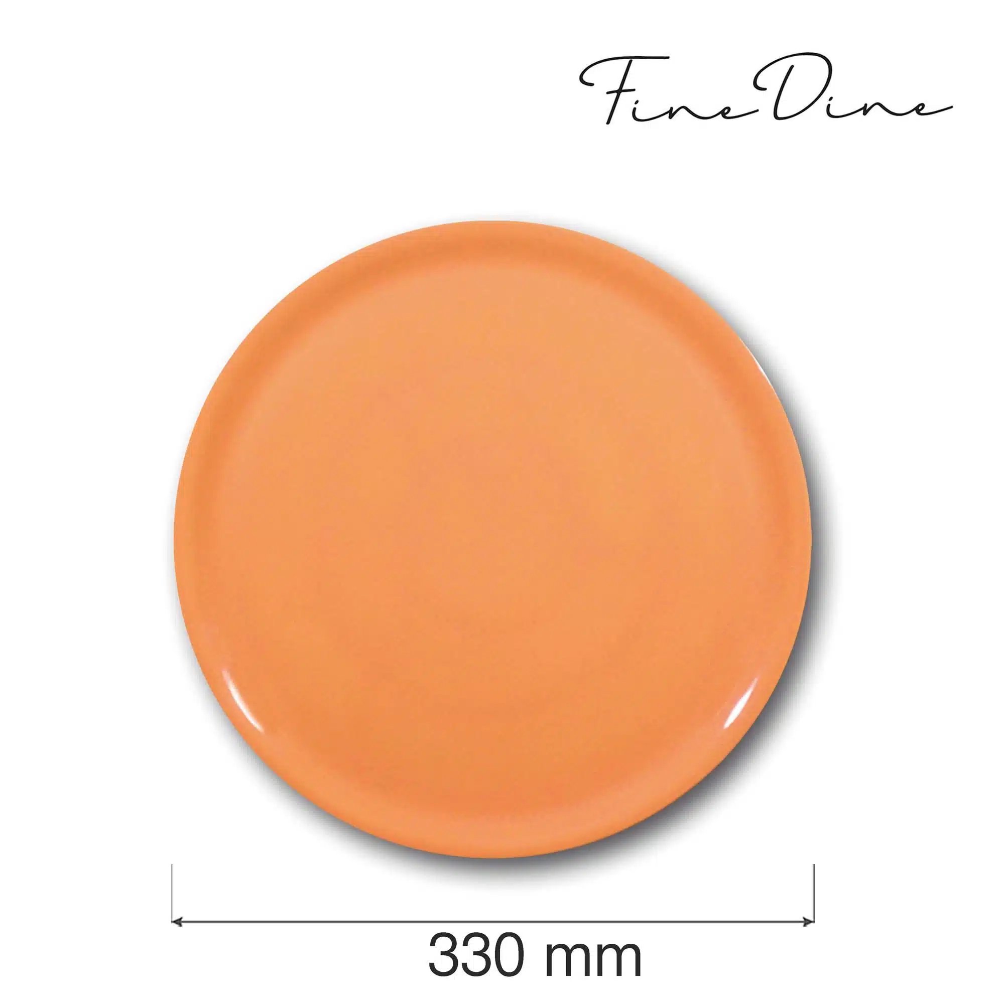 Speciale pizza tallerken, orange, 330mm - Billede 3