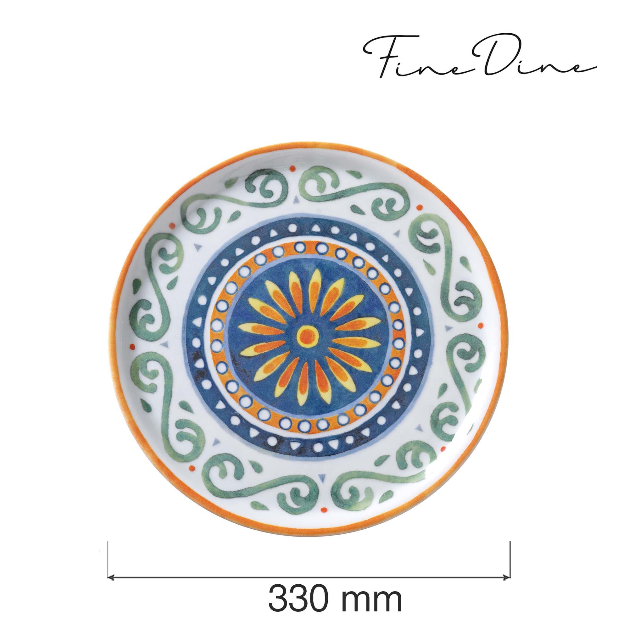 Speciale Capri pizza tallerken, 330 mm - Billede 4
