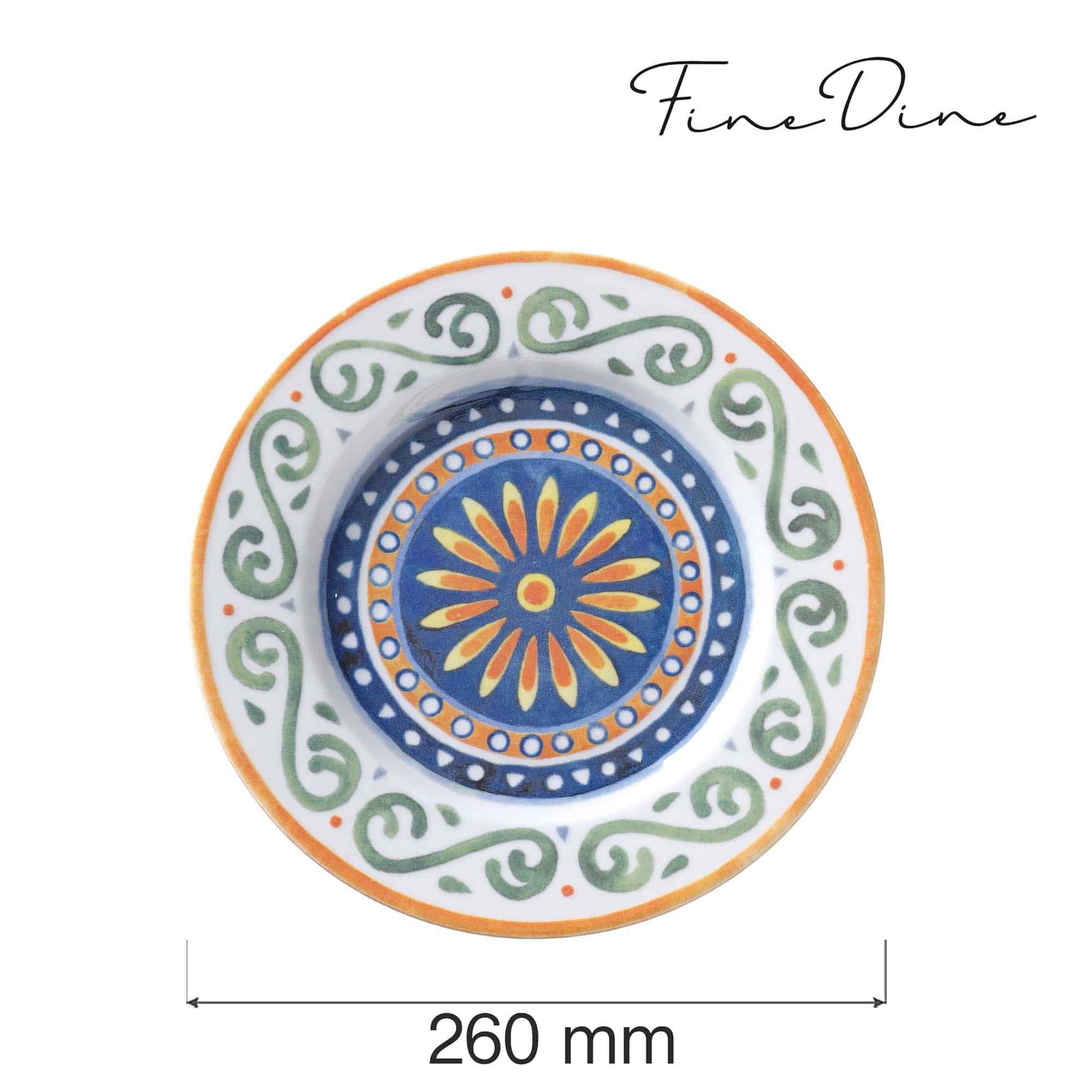 Capri flad tallerken, 260 mm - Billede 2