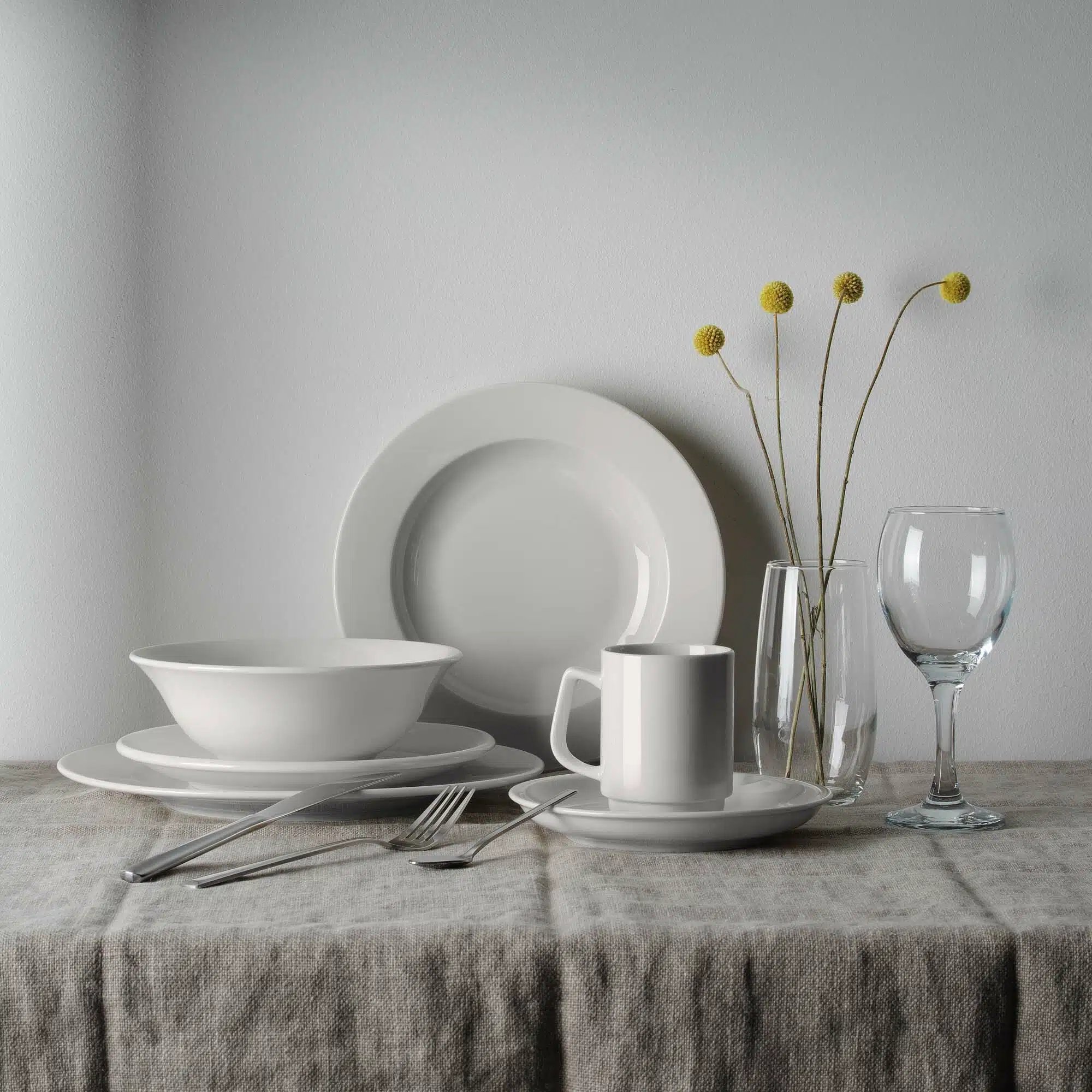 Crema konisk skål, 190x75mm - Billede 6