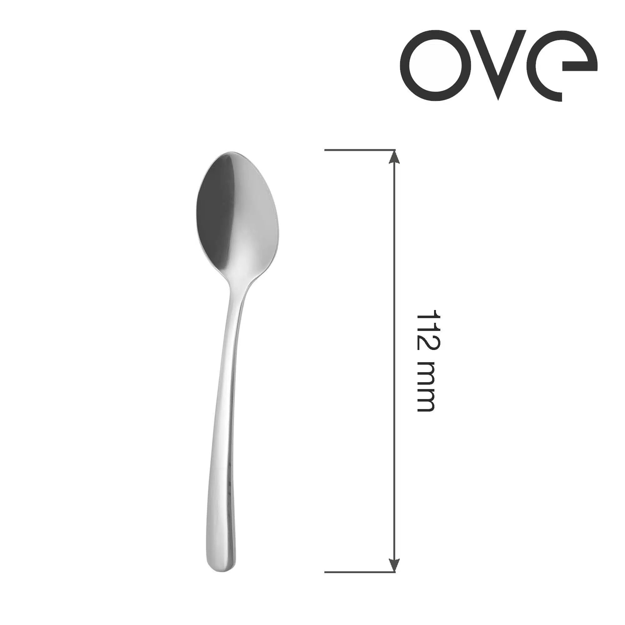Bergen kaffeskef, OVE, 112 mm, sæt af 12 stk. - Billede 2