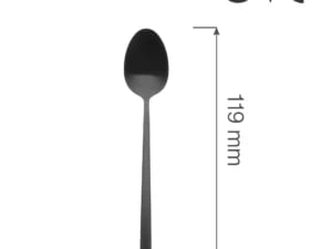 Kaffeske Amarone Sort, OVE, 119 mm - Billede 6
