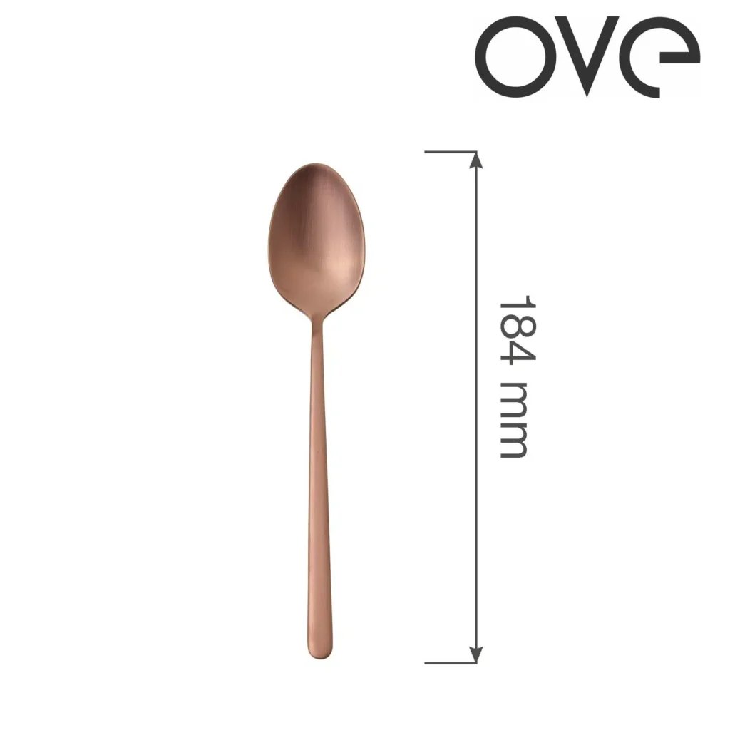 Dessert ske Amarone Brozne, OVE, 184 mm - Billede 6