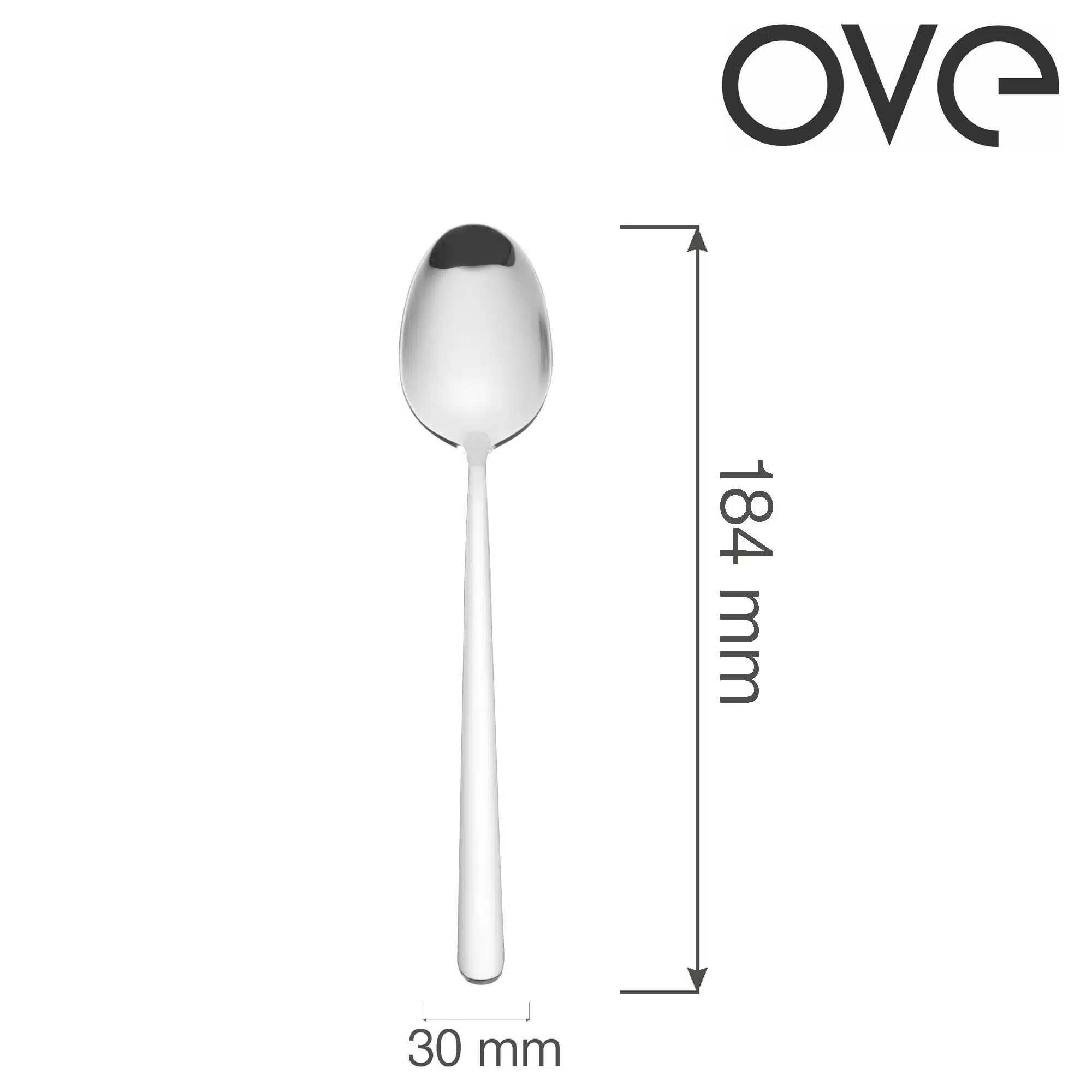 Amarone dessert ske, OVE, 184 mm - Billede 6