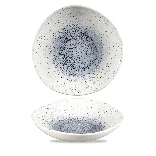 Mineral Blue rund spor skål, 253mm - Billede 2