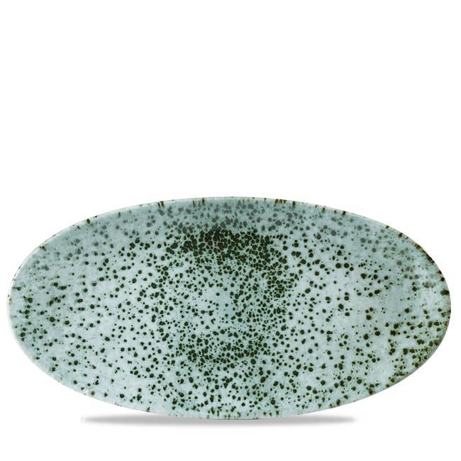 Mineral Green oval kokketallerken, 299x150mm - Billede 2