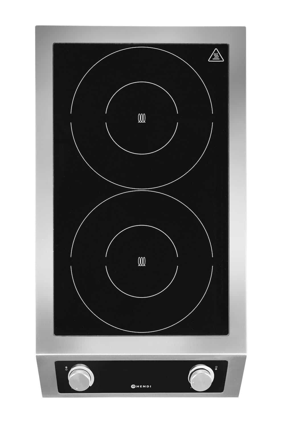 Induktionskogeplade model 7000, HENDI, Profi Line, 400V/7000W, 405x700x(H)145mm - Billede 4