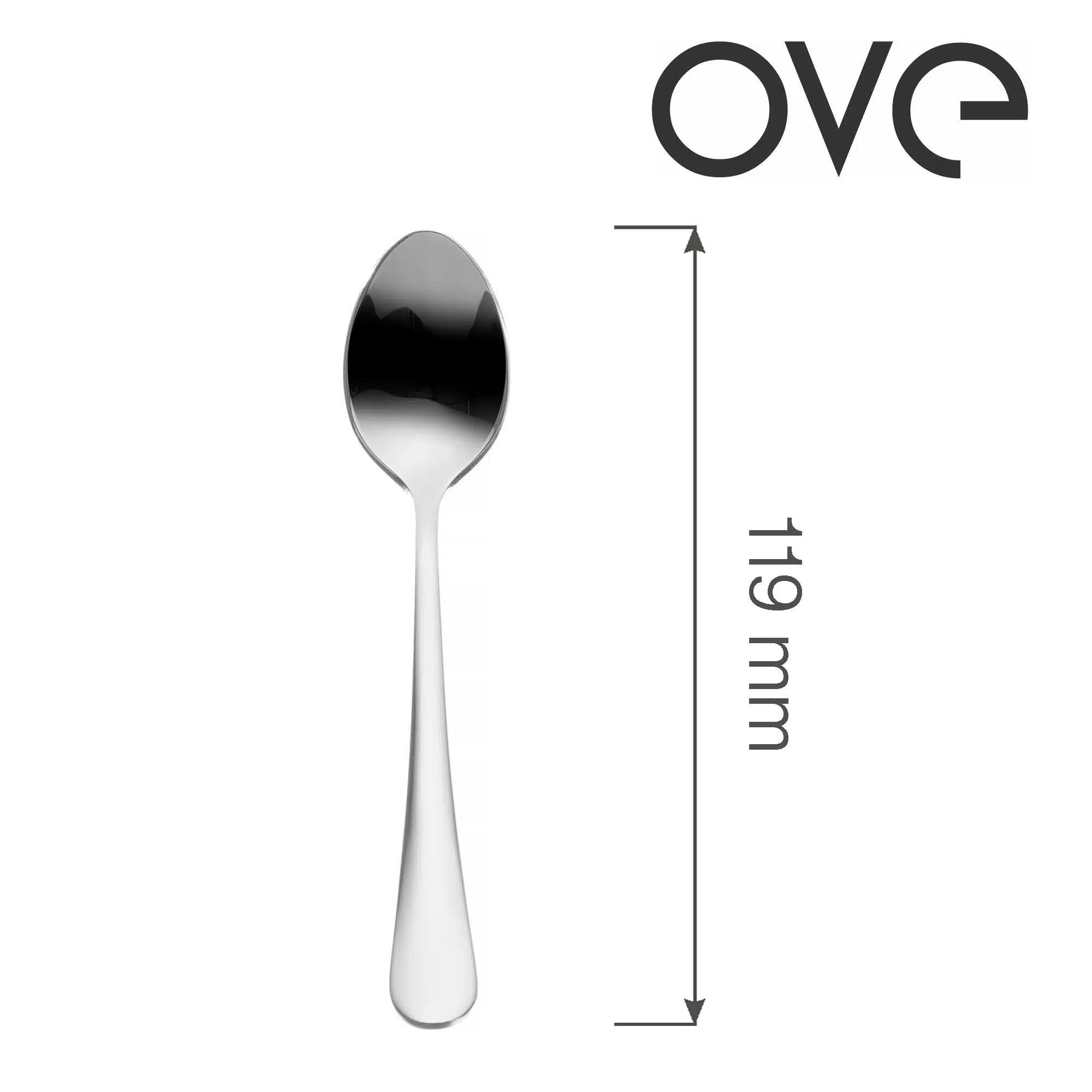 Navarino kaffe ske, OVE, 119 mm - Billede 6