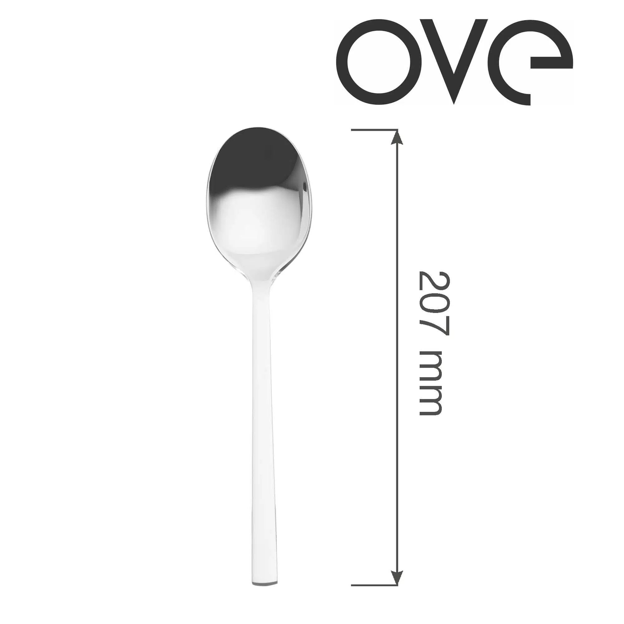 Lugano bord ske, OVE, 207 mm - Billede 5