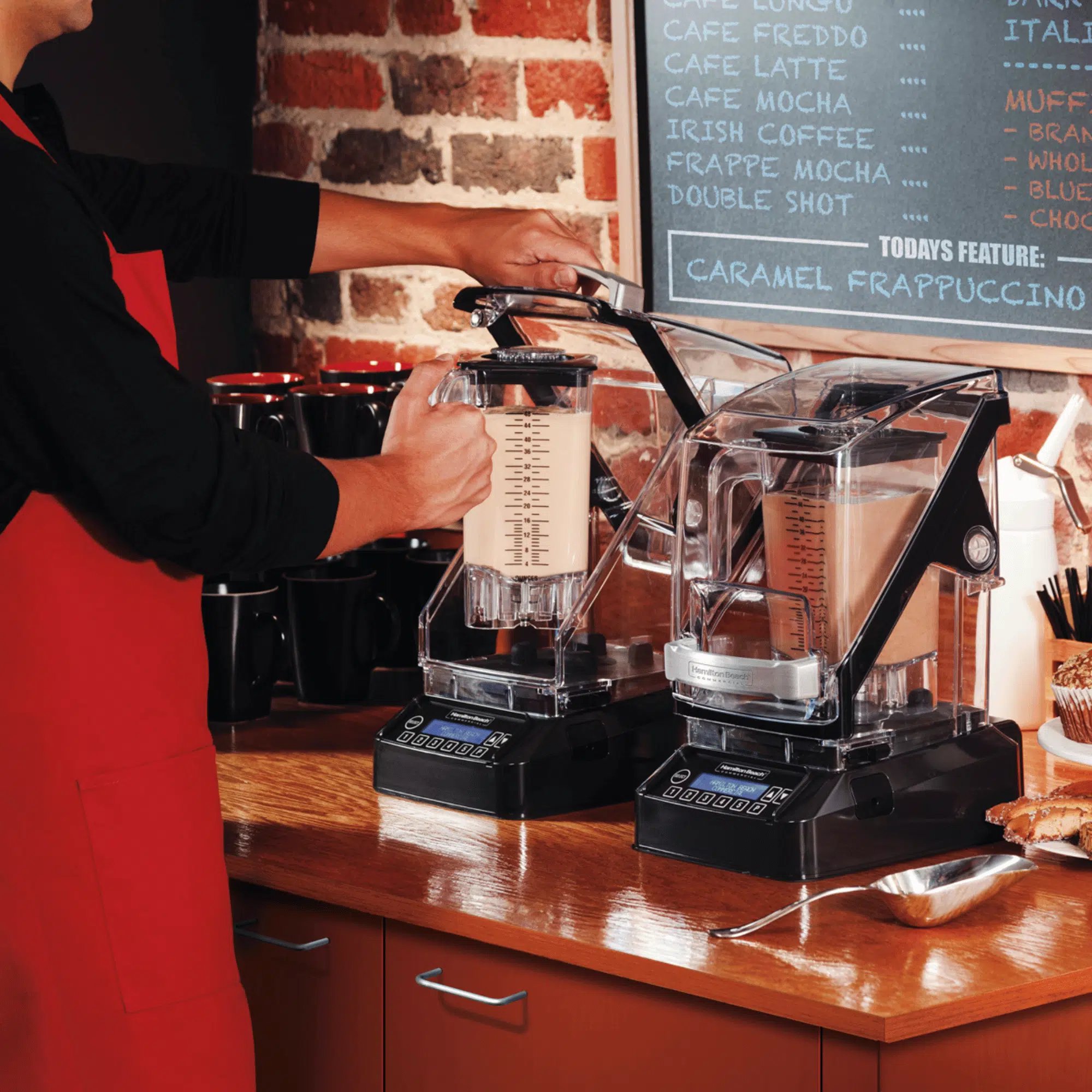 Hamilton Beach Commercial® Eclipse™ Højtydende Blender med 64oz/ 2L Wave~Action® beholder - HBH755R-CE Serie - Billede 2