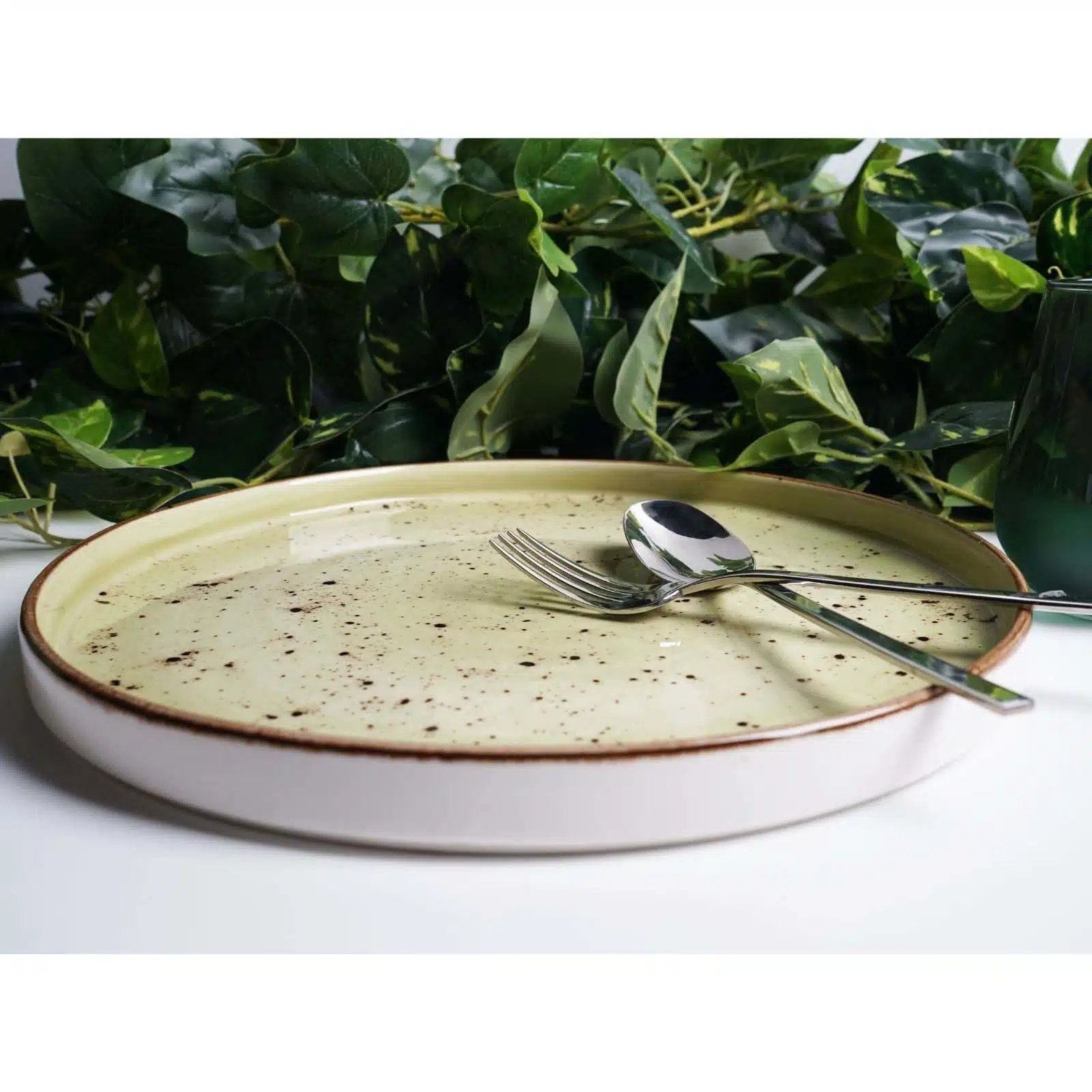 Oliven høj kant tallerken, 210mm - Billede 2
