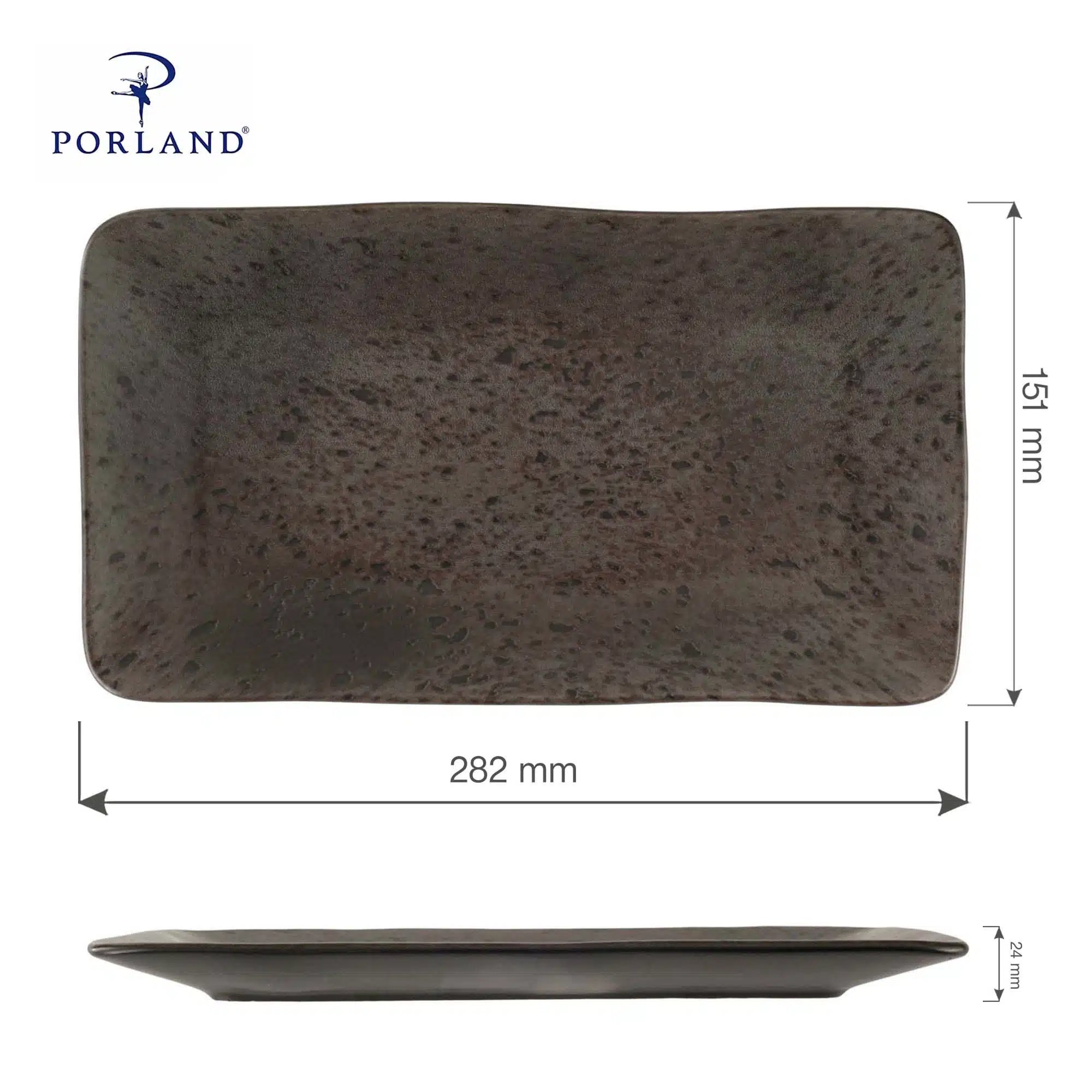 Ironstone Firkantet Tallerken 280mm - Billede 5