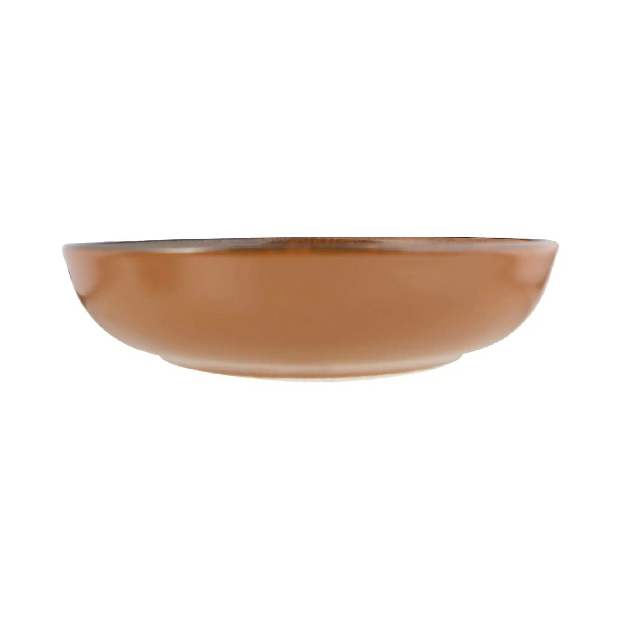 Lykke Brown coupe tallerken, 220 mm - Billede 2