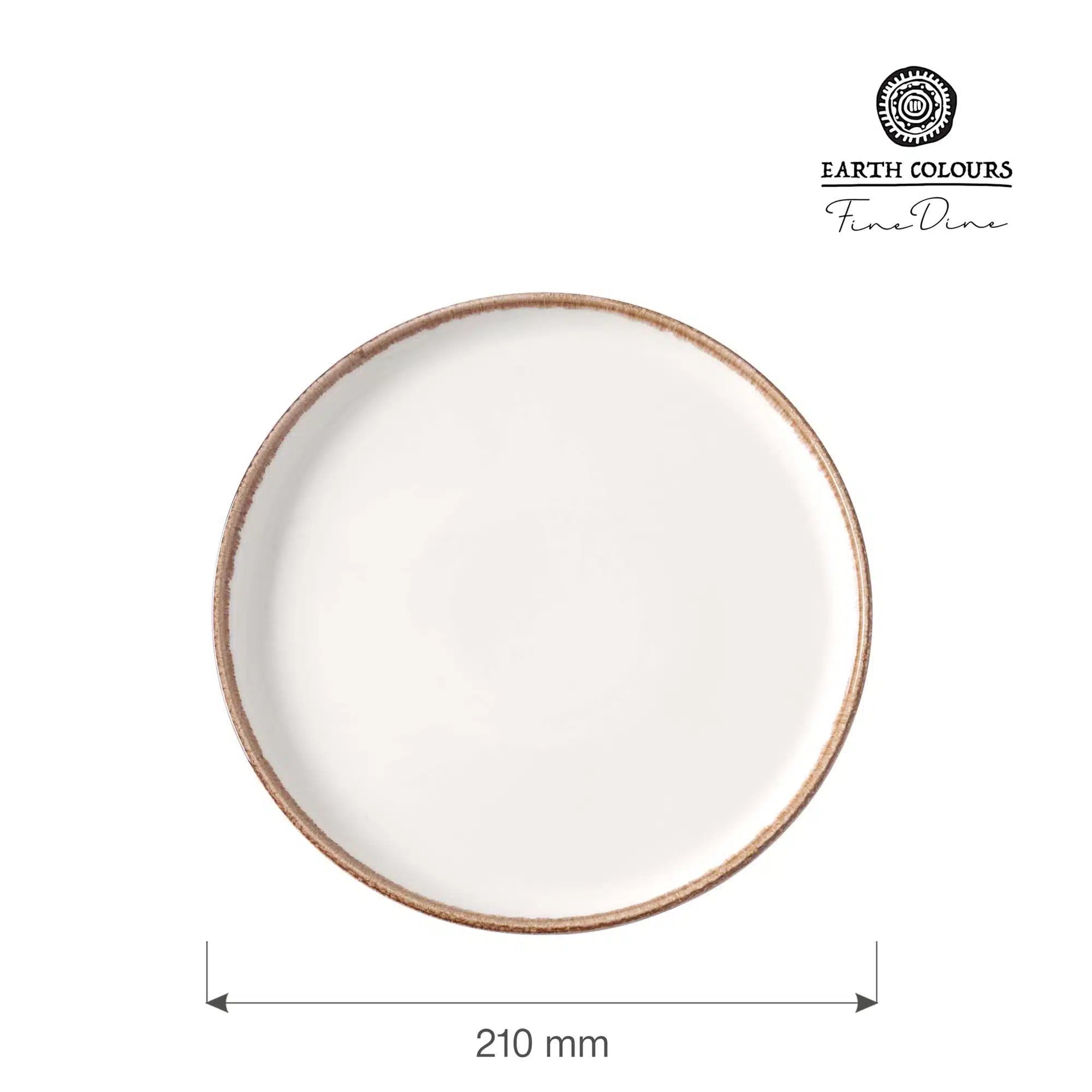 Vanilla høj kant tallerken, 210 mm - Billede 3