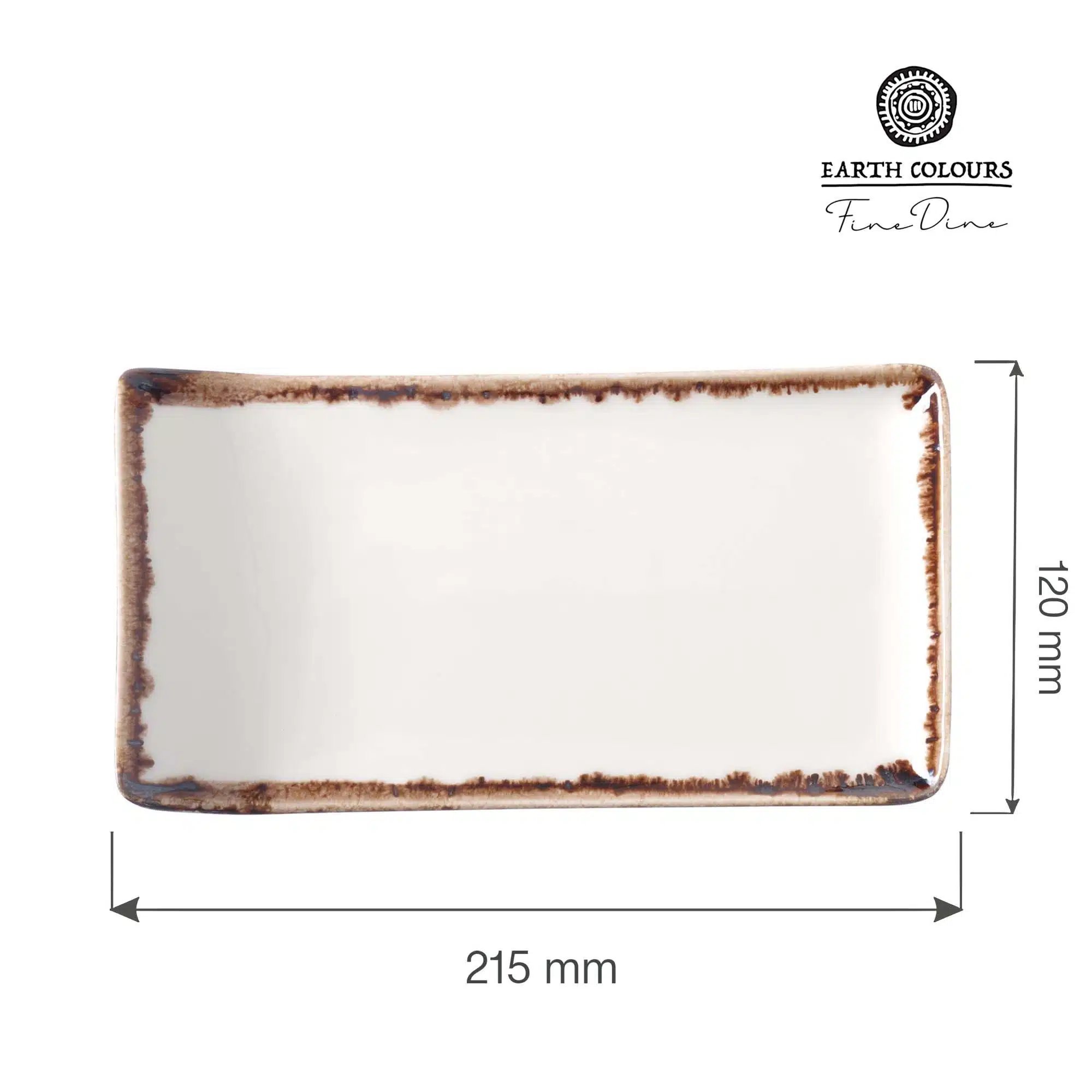 Vanilje servering tallerken, 215x120mm - Billede 6