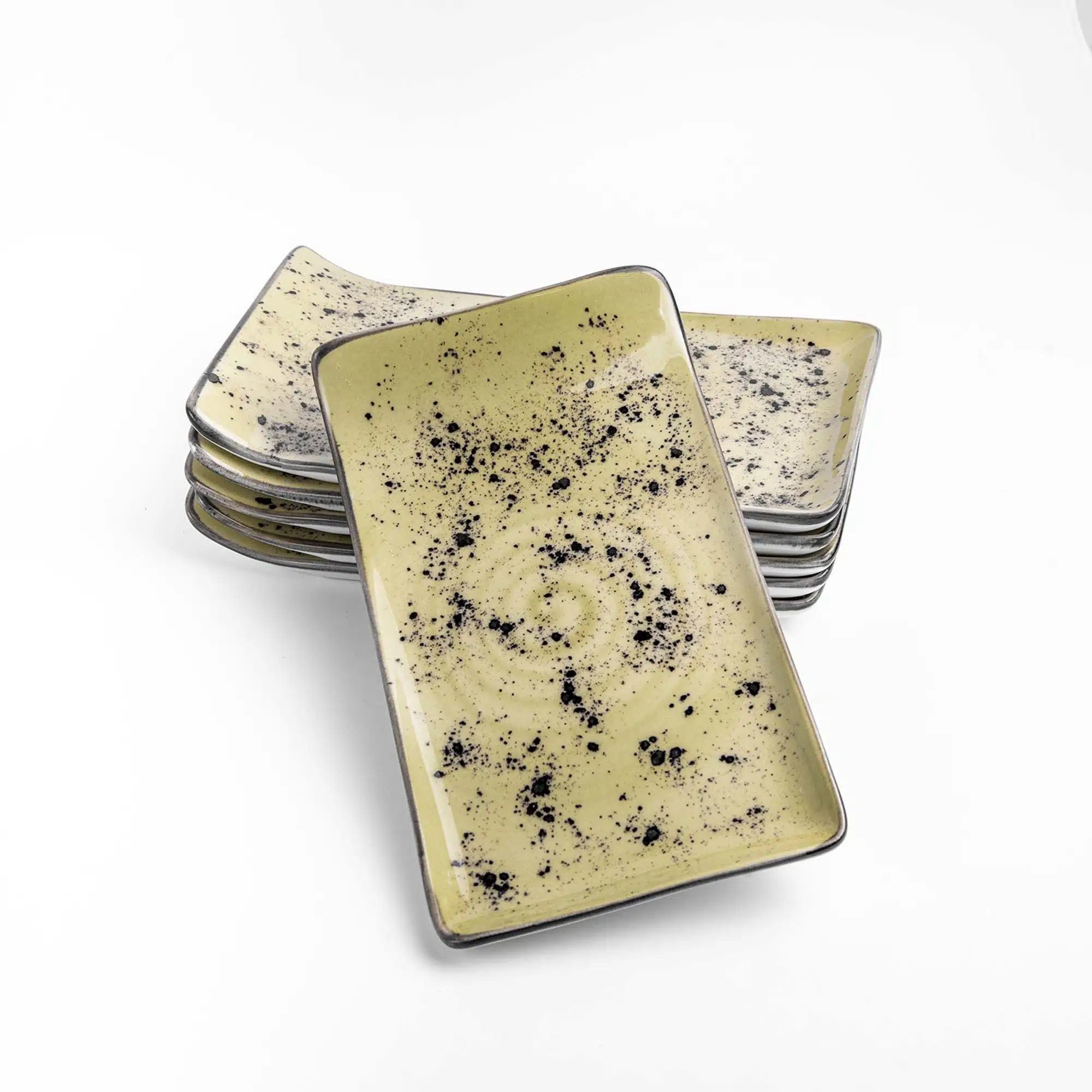 Oliven serverings tallerken 90mm, 215x90mm - Billede 5