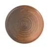 Lykke Brown høj kant tallerken, 180 mm