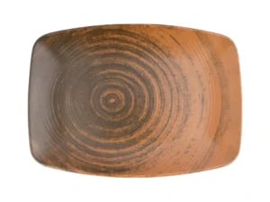 Lykke Brown oval tallerken, 270 mm