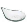 Vetro fingerfood regndråbe transparent glasfad, 80x100mm