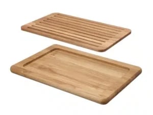 Madeira brødskærebræt 530x325mm