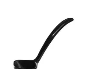 Sort melamin sauceøse 40ml, 180mm
