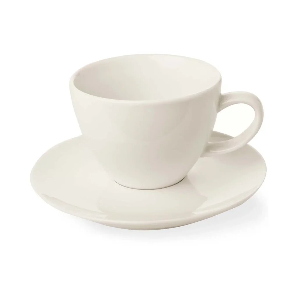 Crema elegant kop med underkop, 70ml