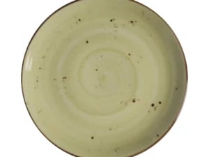 Oliven flad tallerken, 190mm