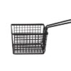 Pommes frites kurv, sort, 120x100mm
