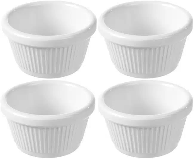 Melamin ramekin, 70mm, sæt af 4 stk.