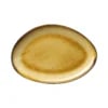 Topaz organisk formet tallerken, 270x190mm