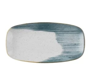 Stonecast Accents Blueberry kokkernes aflange tallerken, 298x153mm