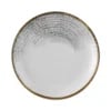 Homespun Accents Jasper Grey coupe tallerken, 165mm