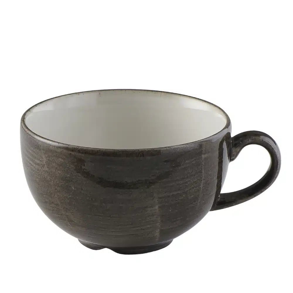 Stonecast Patina Iron Sort cappuccino kop, 340ml